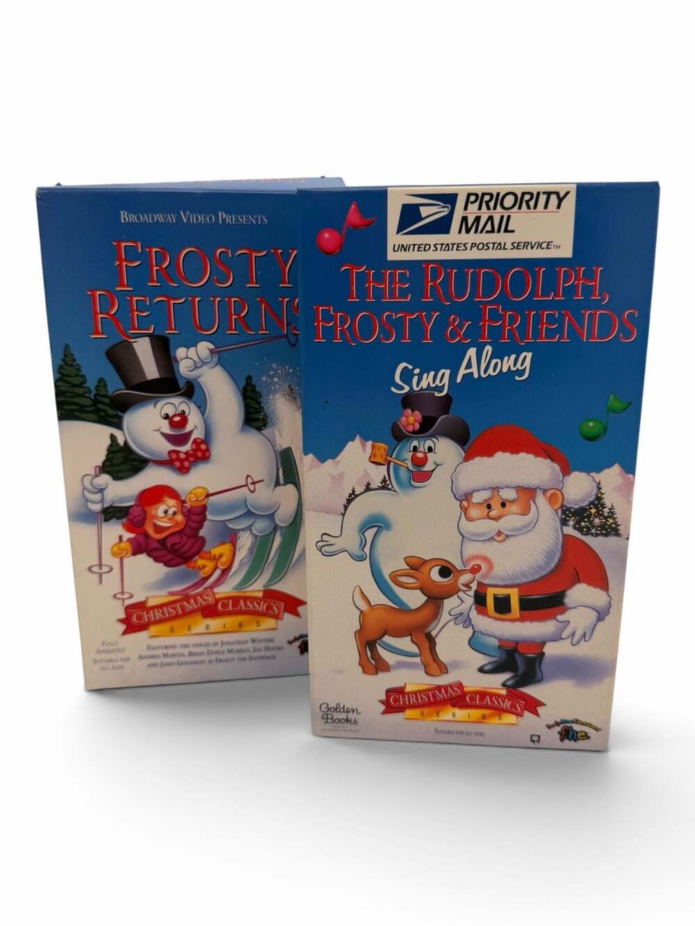 The Rudolph, Frosty & Friends Sing Along VHS Tape Christmas Classics Series